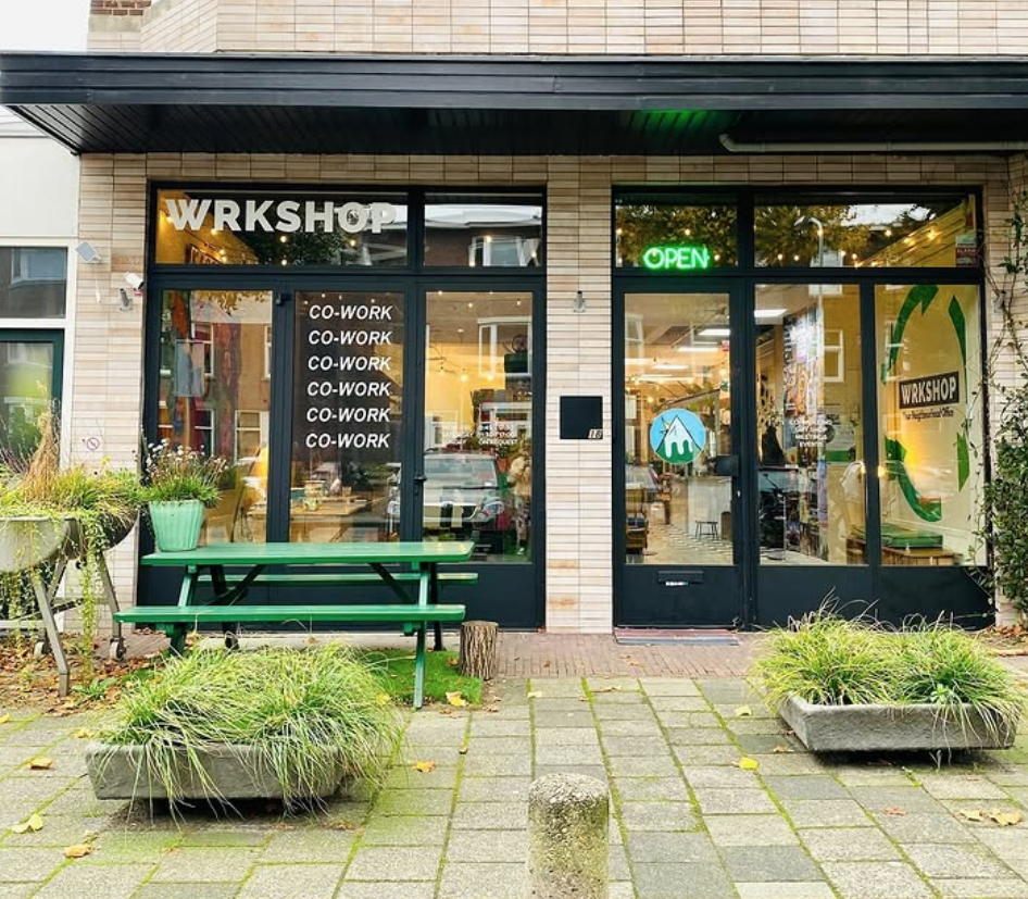 WRKSHOP creative business centre storefront